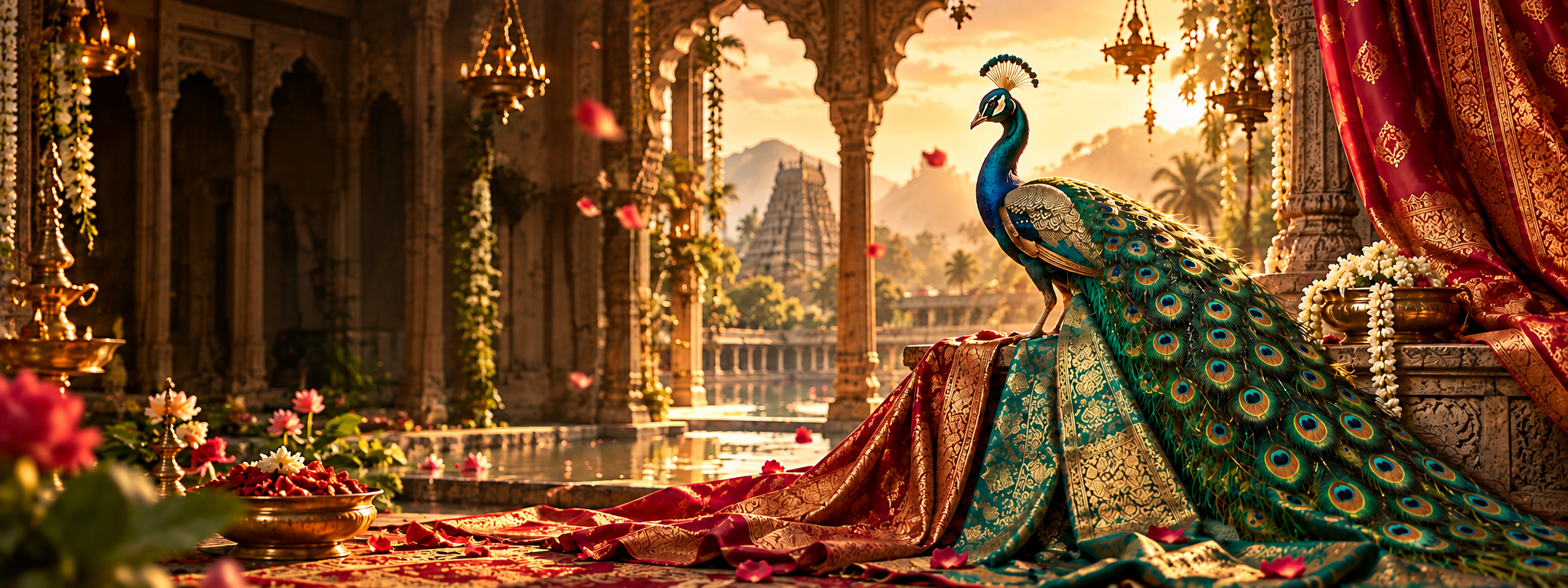 NEKARA Indian Heritage in Every Thread - Luxury Bridal Silk Sarees